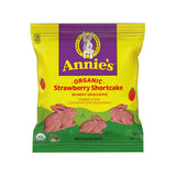 Annie's Organic Bunny Grahams, Strawberry Shortcake, Spring Edition Snacks, 12 Pouches, 12 oz