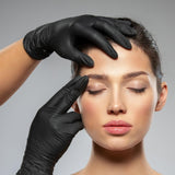 Shamrock Nitrile Black Disposable Gloves - 6 mil, Latex-Free, Powder-Free, Rubber Glove, Non-Medical Use, Powder-Free, Medium, 83012