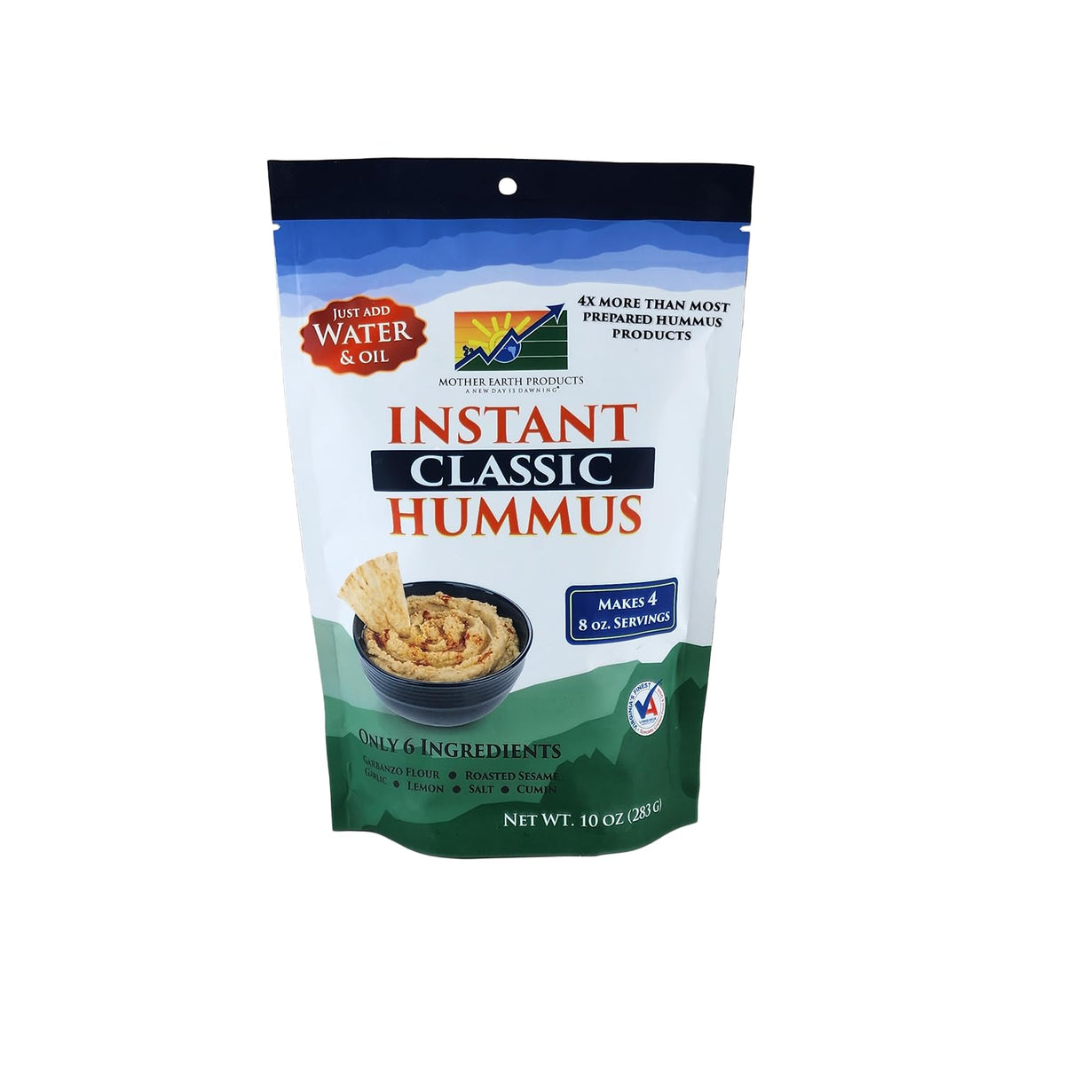 Mother Earth Products Instant Classic Hummus