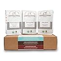 Grounds & Hounds Three Blend Starter Kit - Ground, 100% Organic Coffee Variety Pack, Bulk Ground Coffee, Includes Three 12oz Bags of Our Most Popular