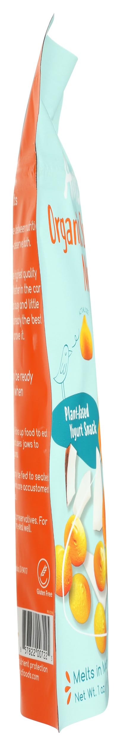 AMARA Organic Mango Carrot Yogurt Snack Smoothie Melts, 1 OZ