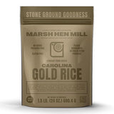 Marsh Hen Mill Carolina Gold Rice | Premium Long Grain White Rice with Exceptional Aroma, Nutty Almond & Floral Notes | Gluten-Free & Non-GMO | Ideal for Home Cooks & Chefs | 24 oz (Pack of 1)