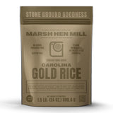 Marsh Hen Mill Carolina Gold Rice | Premium Long Grain White Rice with Exceptional Aroma, Nutty Almond & Floral Notes | Gluten-Free & Non-GMO | Ideal for Home Cooks & Chefs | 24 oz (Pack of 1)