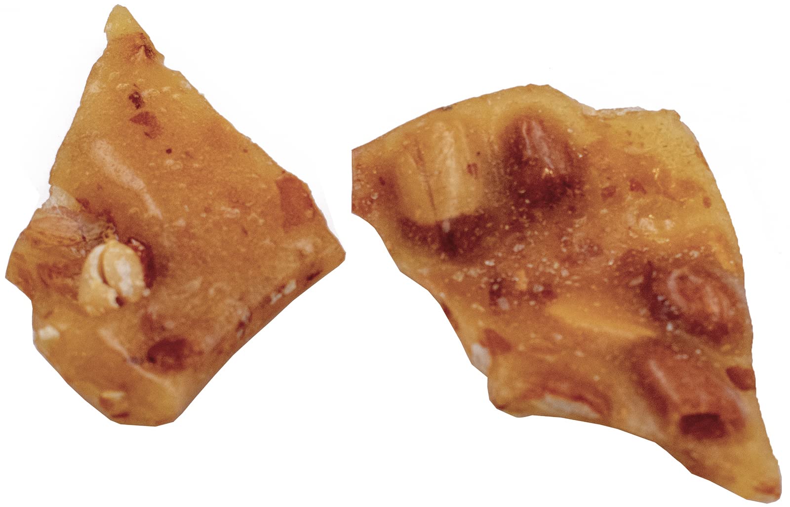 Handmade Peanut Brittle 2.25 lbs Triple Holiday Pack of 9 oz Boxes