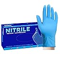SAFEKO Nitrile Gloves | Blue | Small | 100 Gloves Latex Free, Powder Free | 6020BX