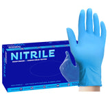 SAFEKO Nitrile Gloves | Blue | Small | 100 Gloves Latex Free, Powder Free | 6020BX