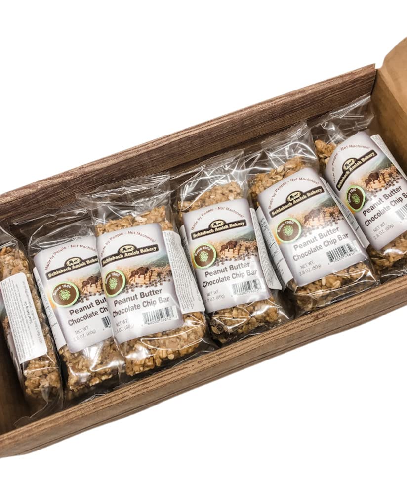 Schlabach Amish Bakery Soft & Chewy Granola Bars (Peanut Butter Chocolate Chip)