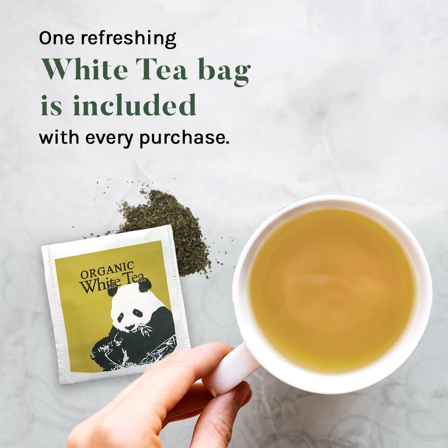 Uncle Lee's Organic Green Tea Bags 2-Pack, 106-Count Super Packs - Bright & Refreshing, Lightly Caffeinated Bulk Tea for Home, Office, Camping
