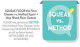 SQUEAK Floor Me Floor Cleaner - Pine, Cedar Wood and Juniper Berry (32 Fl. Oz. Bottle)