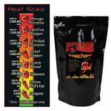 Red Scorpion Butch -T Pepper Powder by Magic Plant, 8 Oz - 1.2M+ SHUs - Extreme Heat, Sweet & Fruity Flavor - Natural, Non-GMO Gourmet Fine Ground