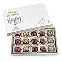 Kosher Hanukkah Chocolate Gift Box - Limited Edition Chanukah Candy for Gifting - Premium Dairy Free Chocolates - Ideal for Corporate Holiday Treats