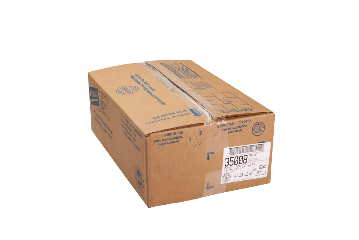 Perdue Farms Skin On Ready to Cook Turkey Breast Foil, 9.5 Pound -- 2 per case.
