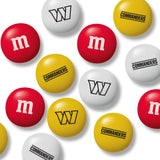 M&M'S NFL Washington Commanders Milk Chocolate, 2 lb Bulk Bag