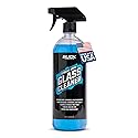 Slick Products Streak-Free Glass Cleaner - Ammonia-Free Window, Mirror, Chrome & Tint Cleaner - Removes Dirt, Smudges & Fingerprints - Ready-to-Use