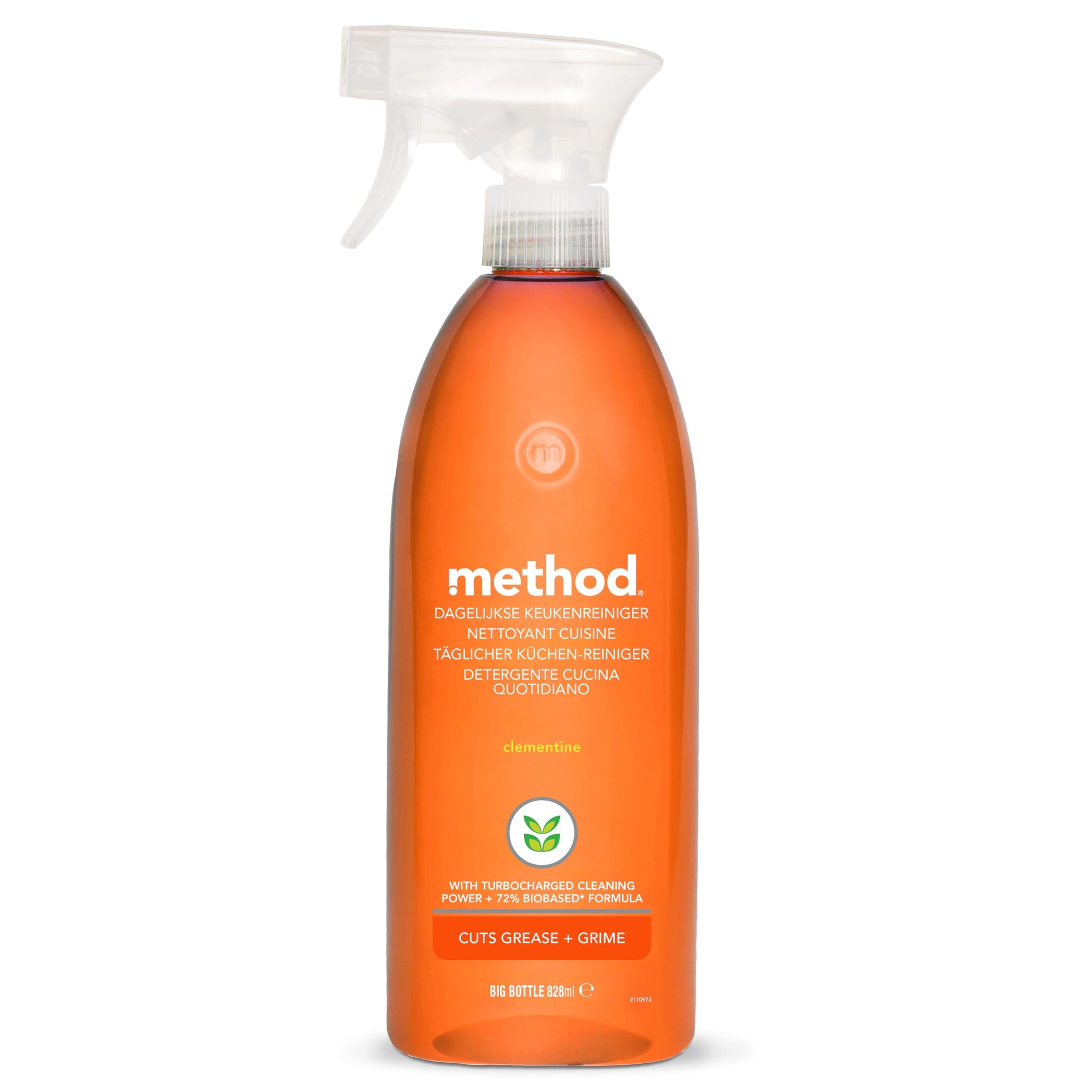 Method Clementine Scent Kitchen Cleaner Daily Use Cleaner 828ml Pack of 1