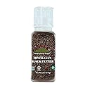 Himalayan Chef Whole Black Peppercorns, Square Plastic Grinder-6.17oz