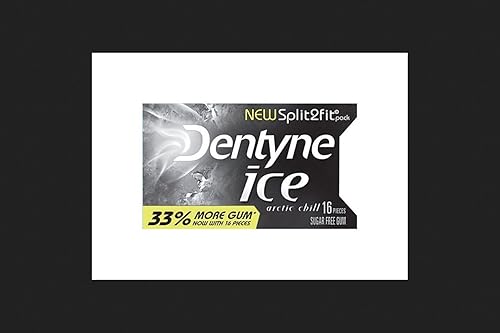 Dentyne Ice Arctic Chill Chewing Gum (Case of 9 Packs)