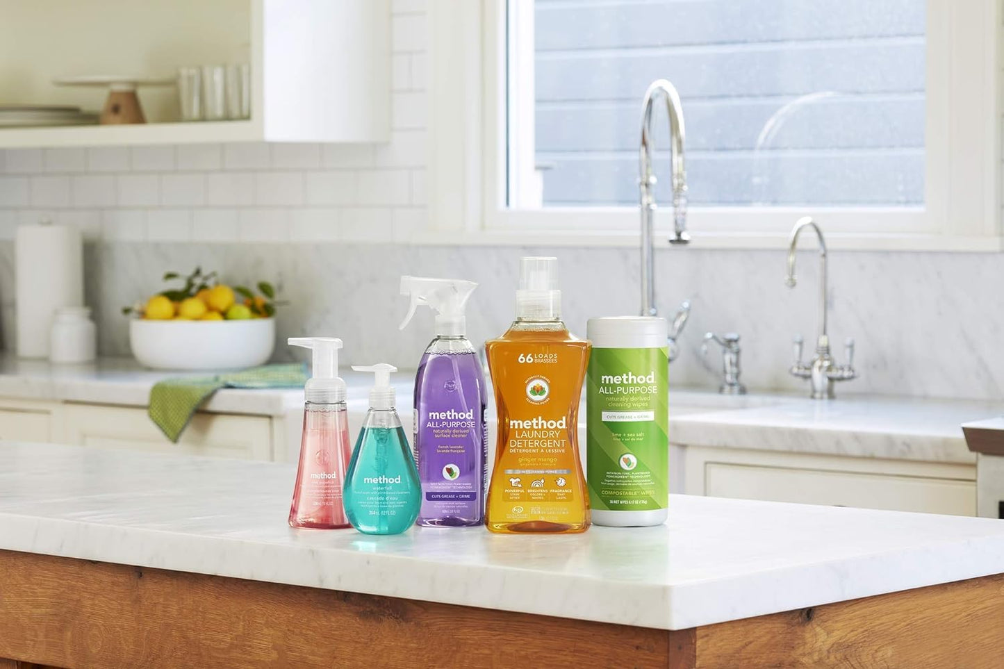 Method Cleaner Sprays - Multi-Surface Cleaners variety Pack - Stone, Shower And multi Purpose Cleaners 28 Ounce (3 Pack)