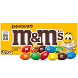 M&M'S Peanut Chocolate Candy Movie Theater Box 3.1-Ounce Box