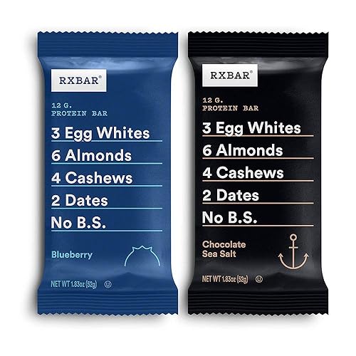 RXBAR Protein Bar, Variety Pack, 2 Flavors (24 Bars)