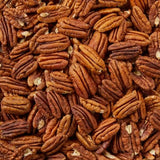 Premium Pecans Halves and Pieces - Fresh Pecan Halves, Pecan Pieces & Chopped Pecans for Baking, Cooking & Snacking 2 Lbs. With Mini Braidz Scoop