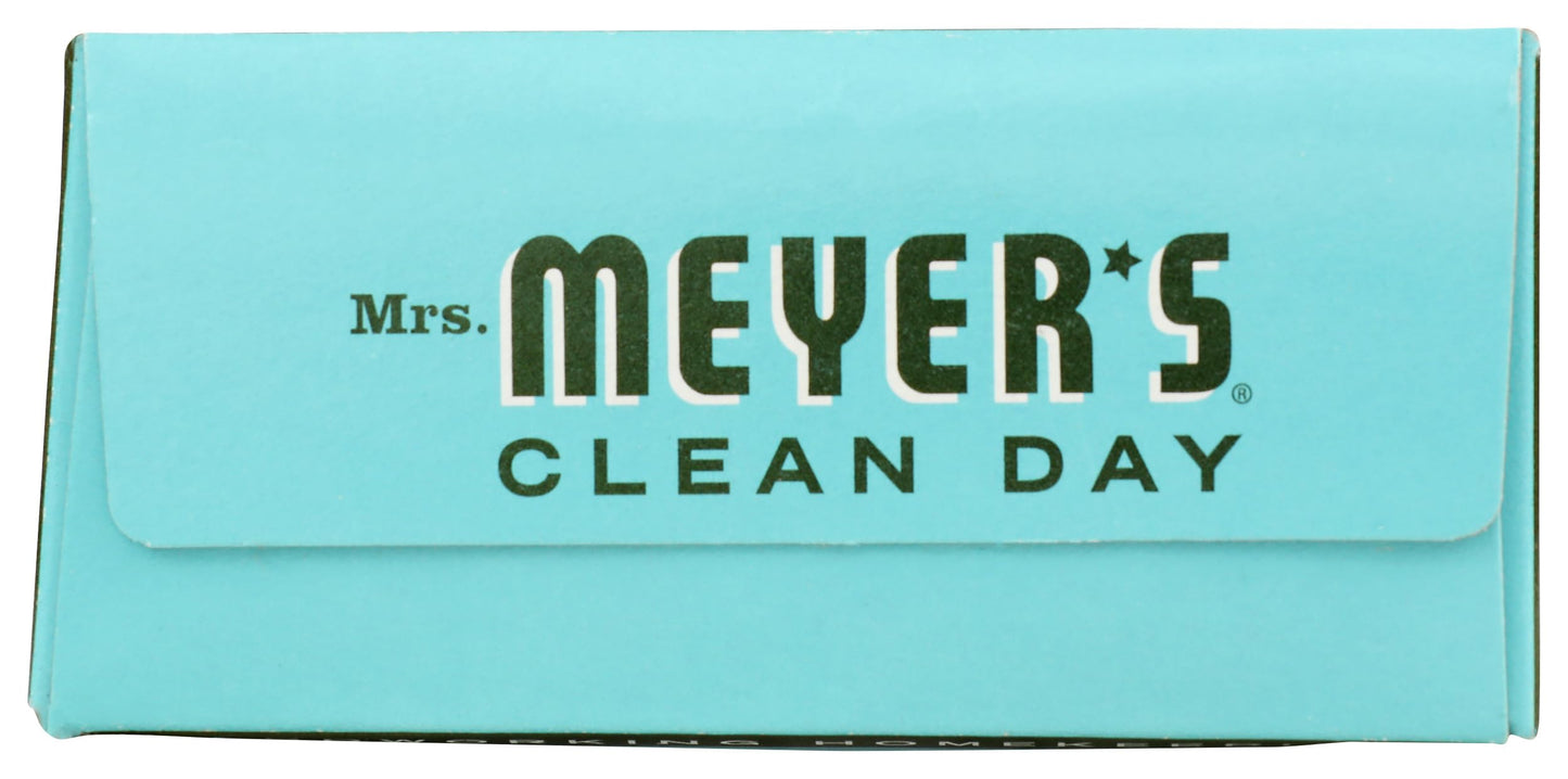 MRS. MEYER'S CLEAN DAY Dryer Sheets, Fabric Softener, Reduces Static, Infused with Essential Oils, Basil, 80 Count