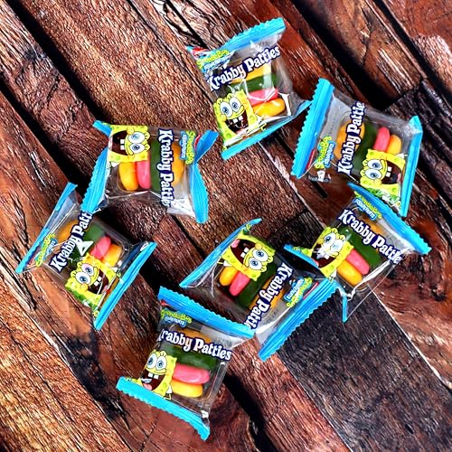 Spongebob Squarepants Krabby Patties Gummy Candy, 9.52 Ounces, 30 Piece