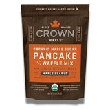 Crown Maple Certified Organic Pancake and Waffle Mix, Made with Handcrafted Sugar and Small-Batch Pearls, 16 Fl Oz (Pack of 1)