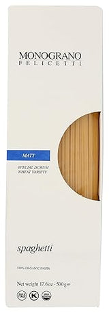 Monograno Felicetti, Pasta Spaghetti Matt Organic, 17.6 Ounce