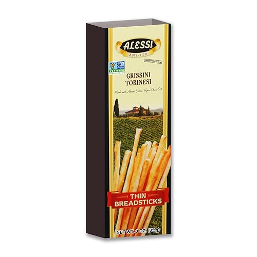 Alessi Thin Breadsticks - 3 oz (Pack of 1)