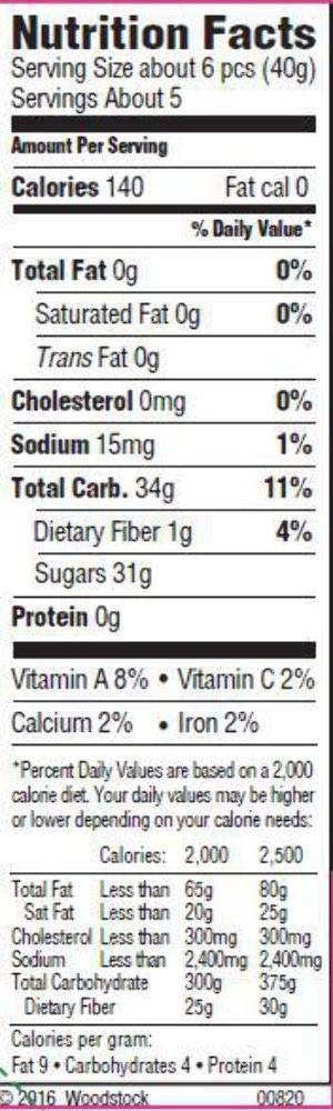 Woodstock Mango Slices - Case of 8 - 7.5 oz.