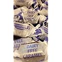 AvenueSweets - Handcrafted Organic Dairy Free Vegan Individually Wrapped Soft Caramels - 1 lb Box - Sea Salt Chocolate