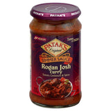 Patak's Rogan Josh Curry Cooking Sauce, Hot, 15-Ounce Glass Jars (Pack of 6)