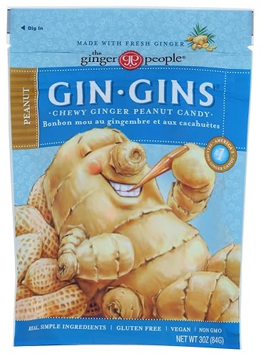 Ginger People Ginger Chews Peanut - 3 oz
