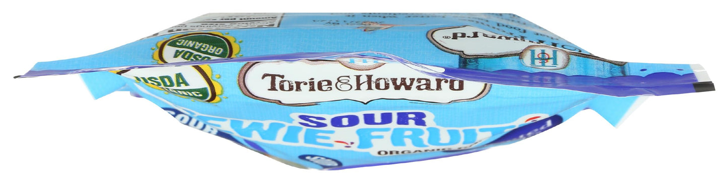 Torie and Howard Chewie Fruities, Sour Assorted Flavors, 4 Ounce