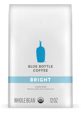 Blue Bottle Whole Bean Organic Coffee, Bright, Light Roast, 12 Ounce Bag (Pack of 6)