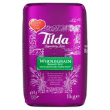 Tilda Wholegrain Basmati Rice (1Kg) - Pack of 6