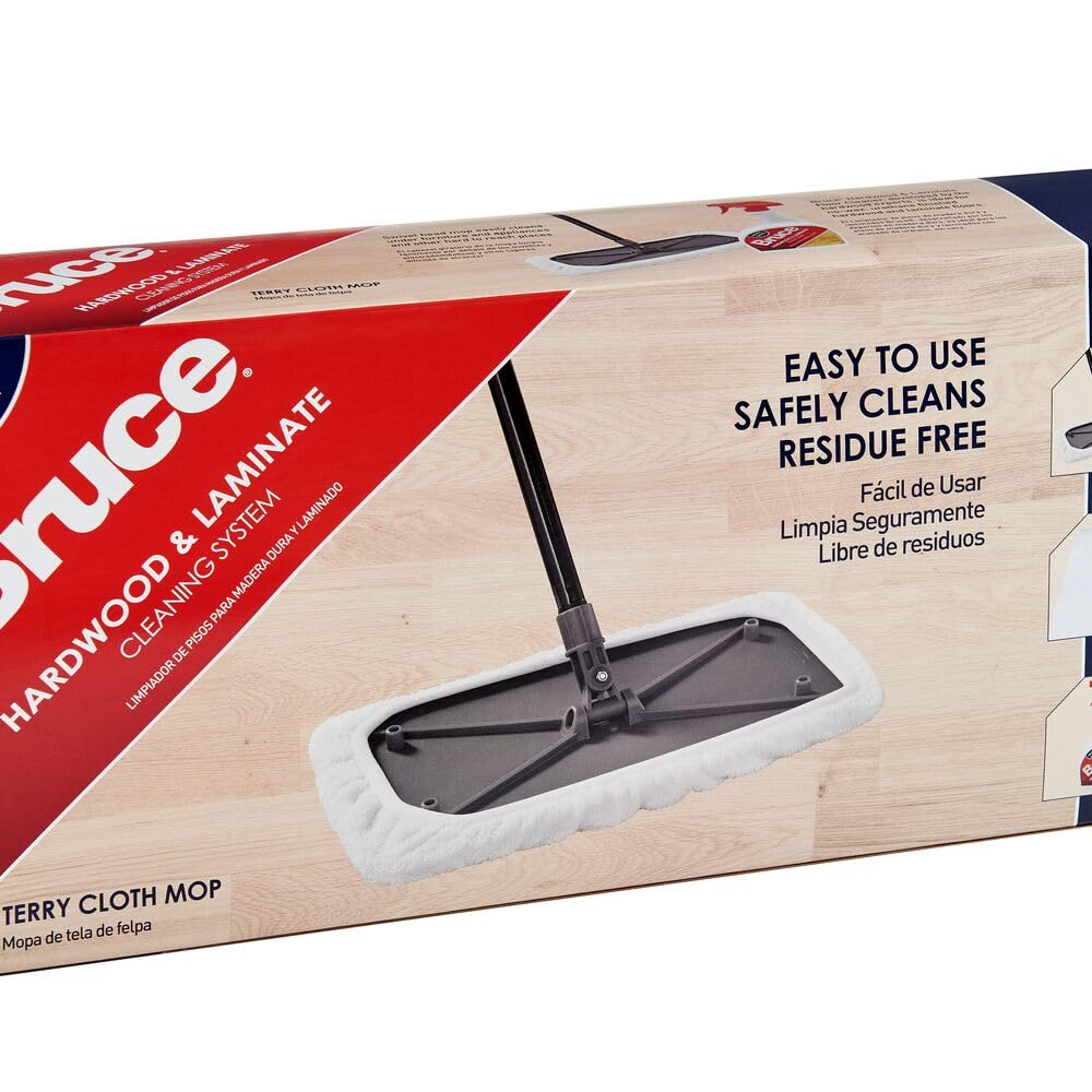 Bruce Hardwood & Laminate Cleaning System (with Terry Cloth Mop Cover)