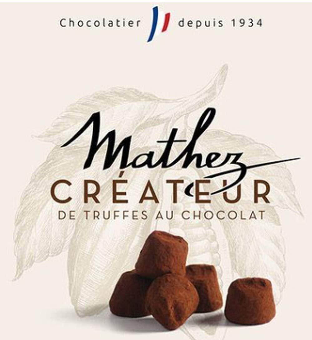Mathez French Chocolate Truffles, 8.8oz Box