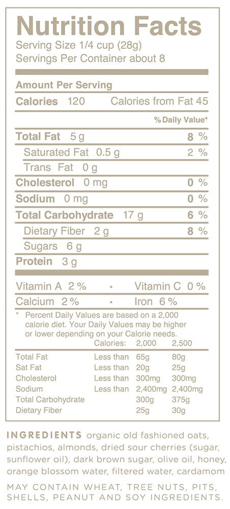 Oat My Goodness Premium Craft Granola, Starshine, 8 Ounce (Pack of 2)
