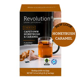 Revolution Tea CHERISCH Capetown Honeybush & Caramel Rooibos Tea - 20 Count, Sweet Rooibos Indulgence
