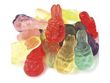 Candy Retailer Gummi Bunnies, Assorted Fruit Flavors, Soft and Chewy Candy, 1 Pound