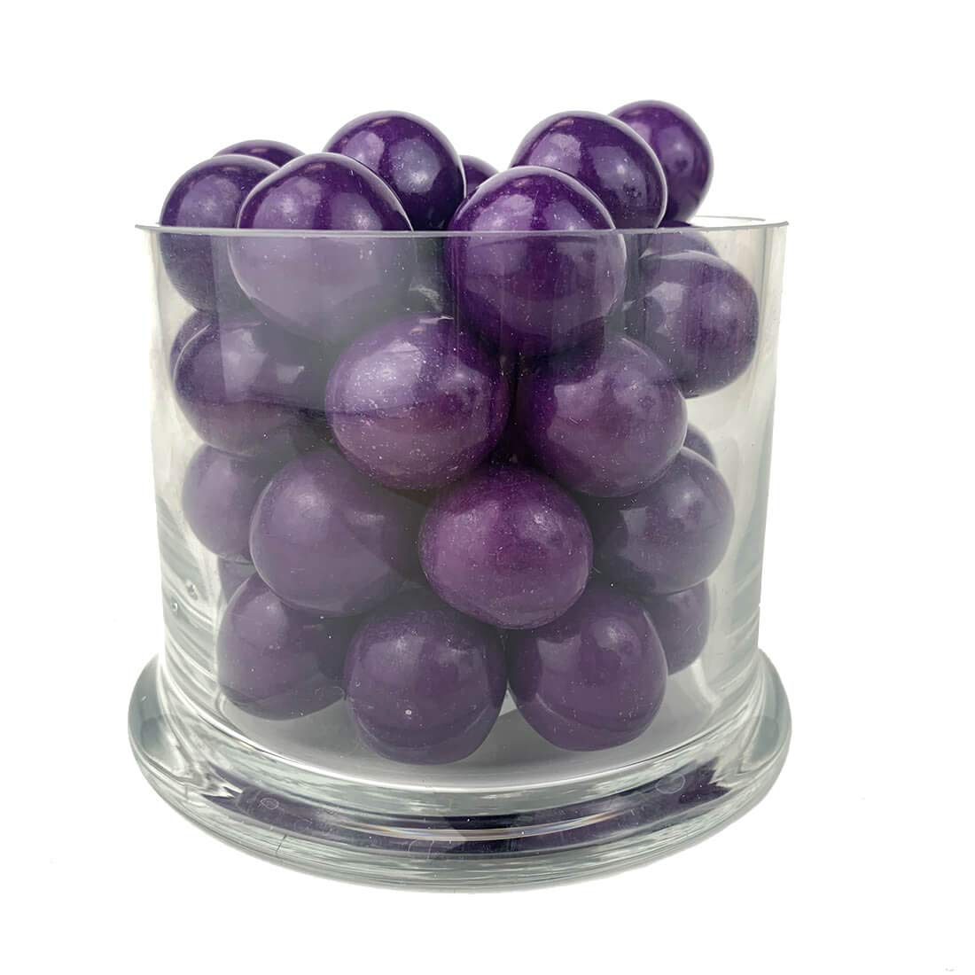Color It Candy Purple 1 inch Gumballs 2 Lb Bag - Perfect For Table Centerpieces, Weddings, Birthdays, Candy Buffets, & Party Favors.