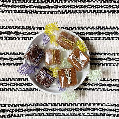 AvenueSweets - Handcrafted Individually Wrapped Soft Caramels - 1/2 Gallon Jar - Customize Your Flavors