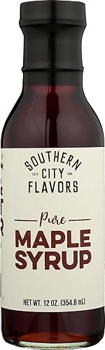 Southern City Flavors, Syrup Maple, 12 Ounce