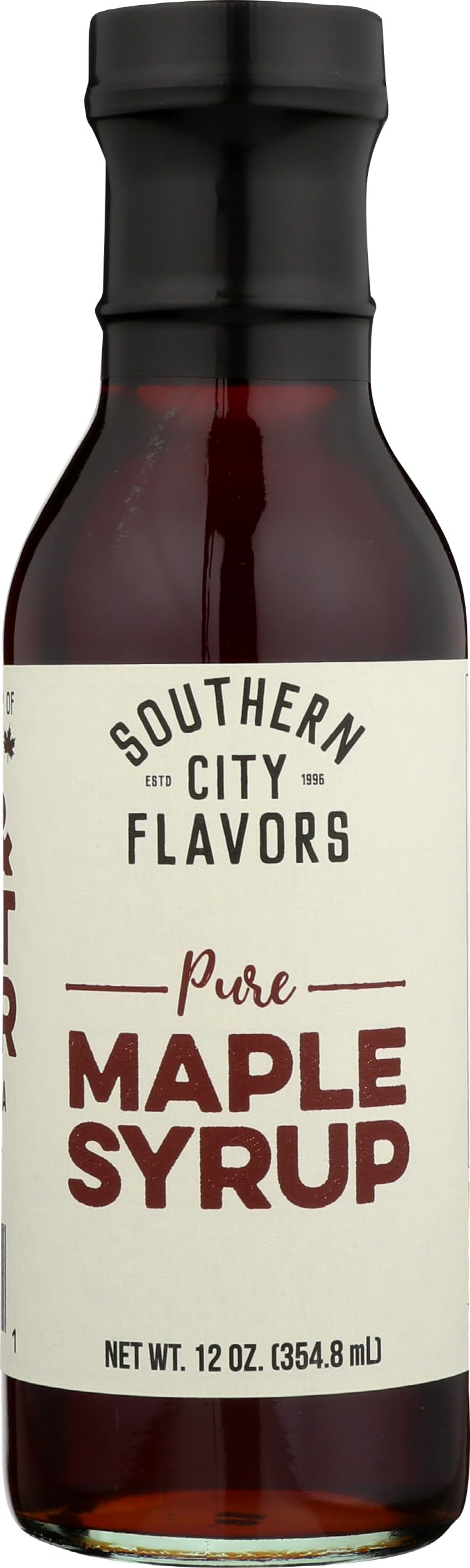 Southern City Flavors, Syrup Maple, 12 Ounce