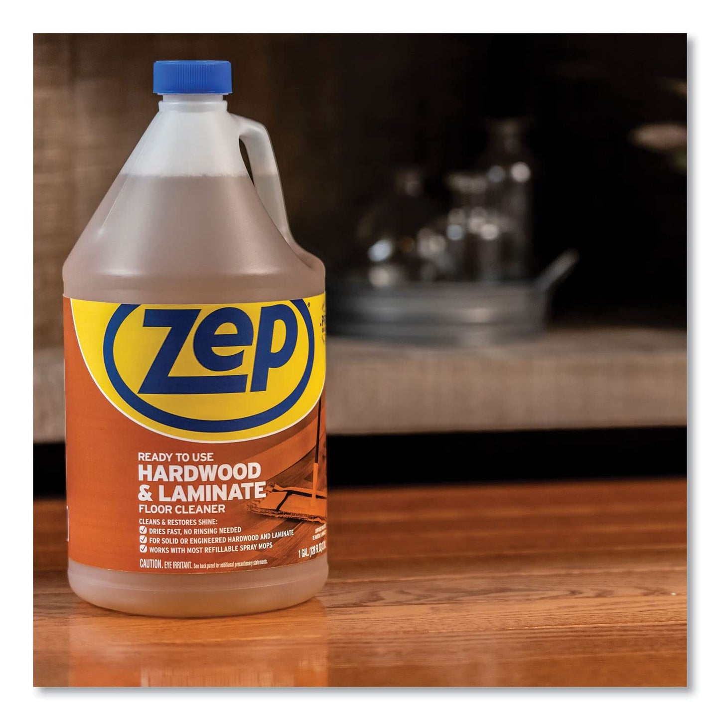 Zep ZPEZUHLF128 ZUHLF128 Hardwood and Laminate Cleaner, 128 oz.