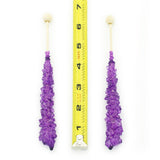 Boone's Mill | Rock Crystal Candy Sticks | Purple Grape | 36 Sticks