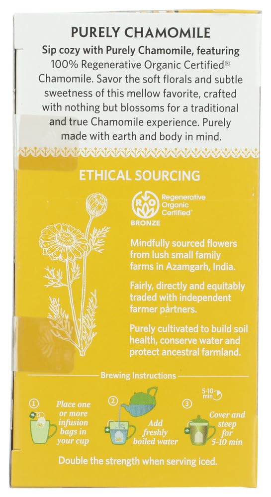 Organic India Organic Chamomile Tea, 18 CT