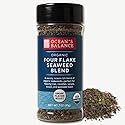 Ocean's Balance Organic Four Flake Seaweed Blend, perfect for topping rice, noodles, salads, soups, and avocado toast.(0.7oz)